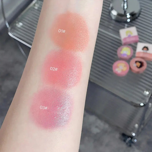 Gege Bear Cushion Blush - Long-Lasting Blendable Color
