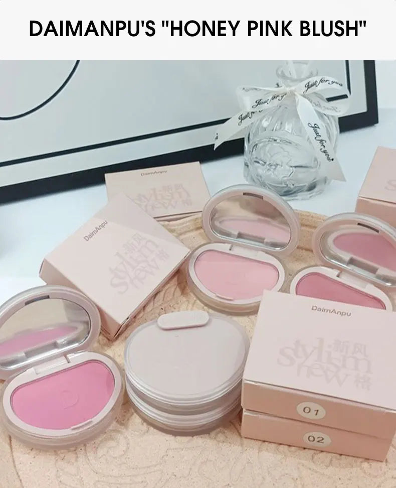 Honey Powder Blush - Natural Brightening Highlighter