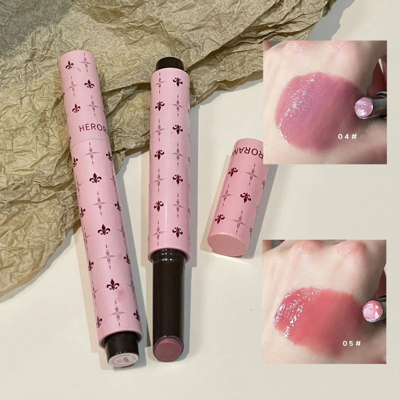 Mulberry Purple Shimmer Lip Jelly Pen – Moisturizing Long-Lasting Gloss