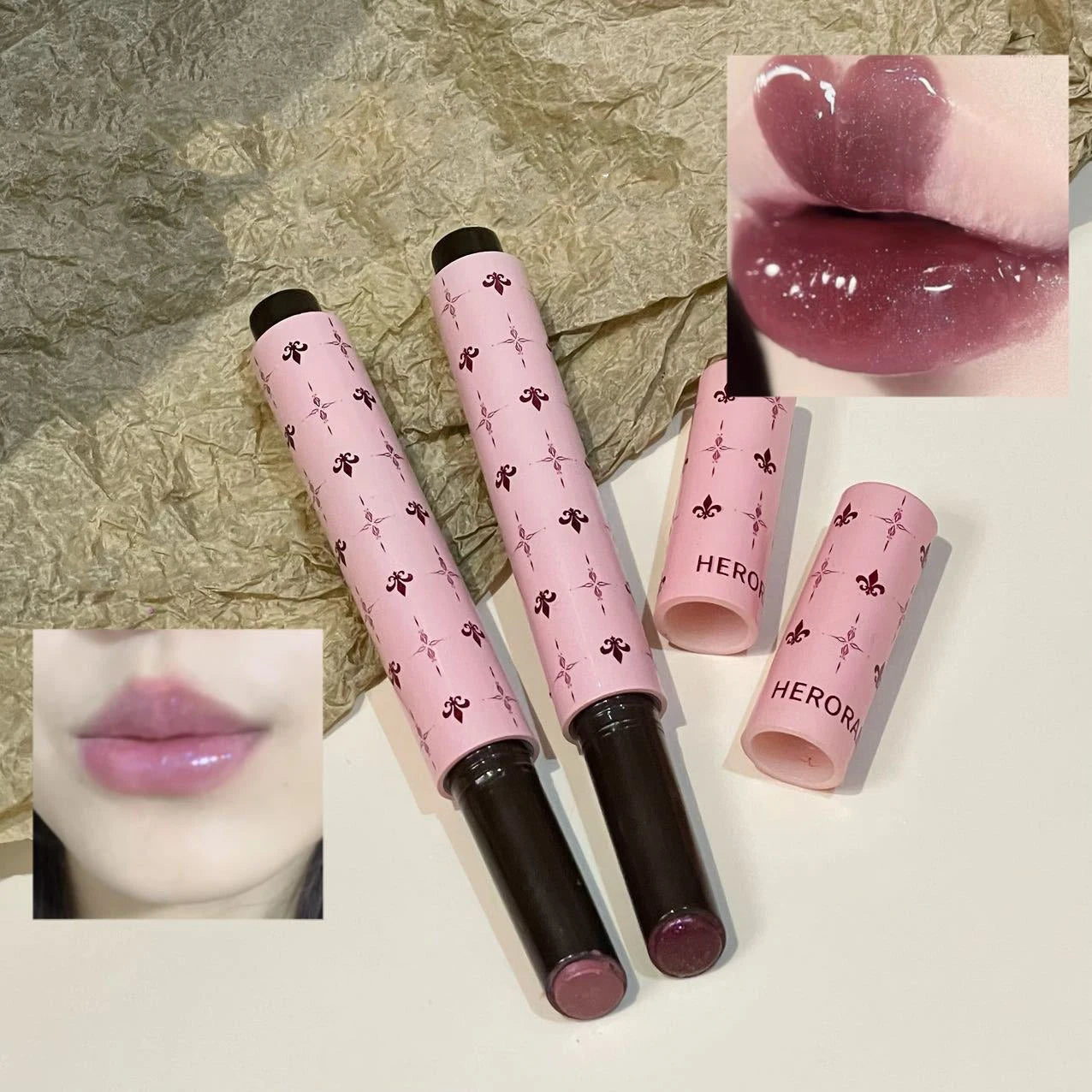 Mulberry Purple Shimmer Lip Jelly Pen – Moisturizing Long-Lasting Gloss
