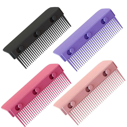Flat Iron Comb Attachment – Heat-Resistant Hair Straightening Comb