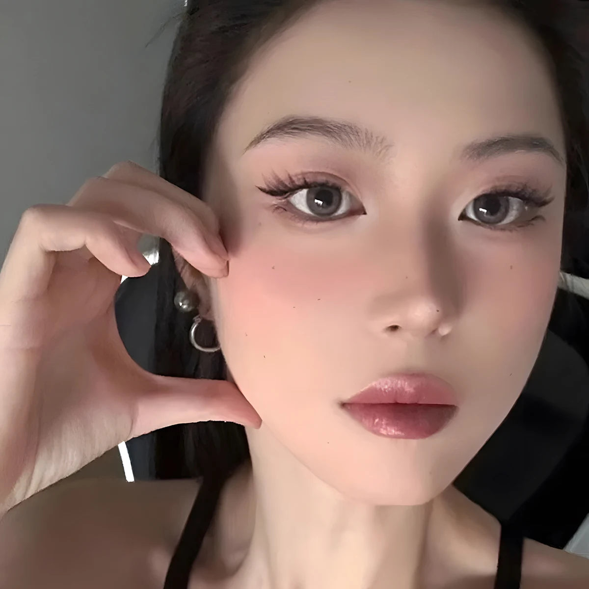 Red Brown Waterproof Glossy Lipstick – Moisturizing Long-Lasting Lip Color