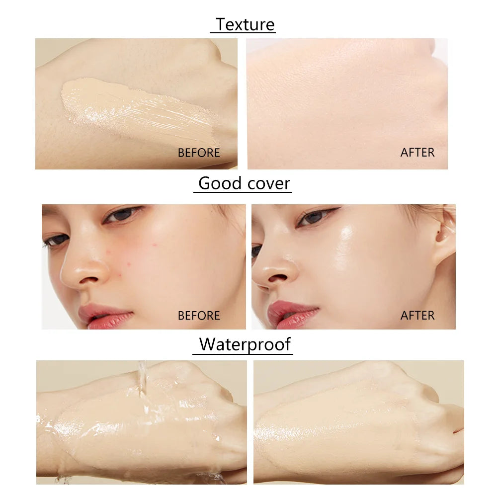 Liquid Foundation - Natural Coverage & Blemish Concealer