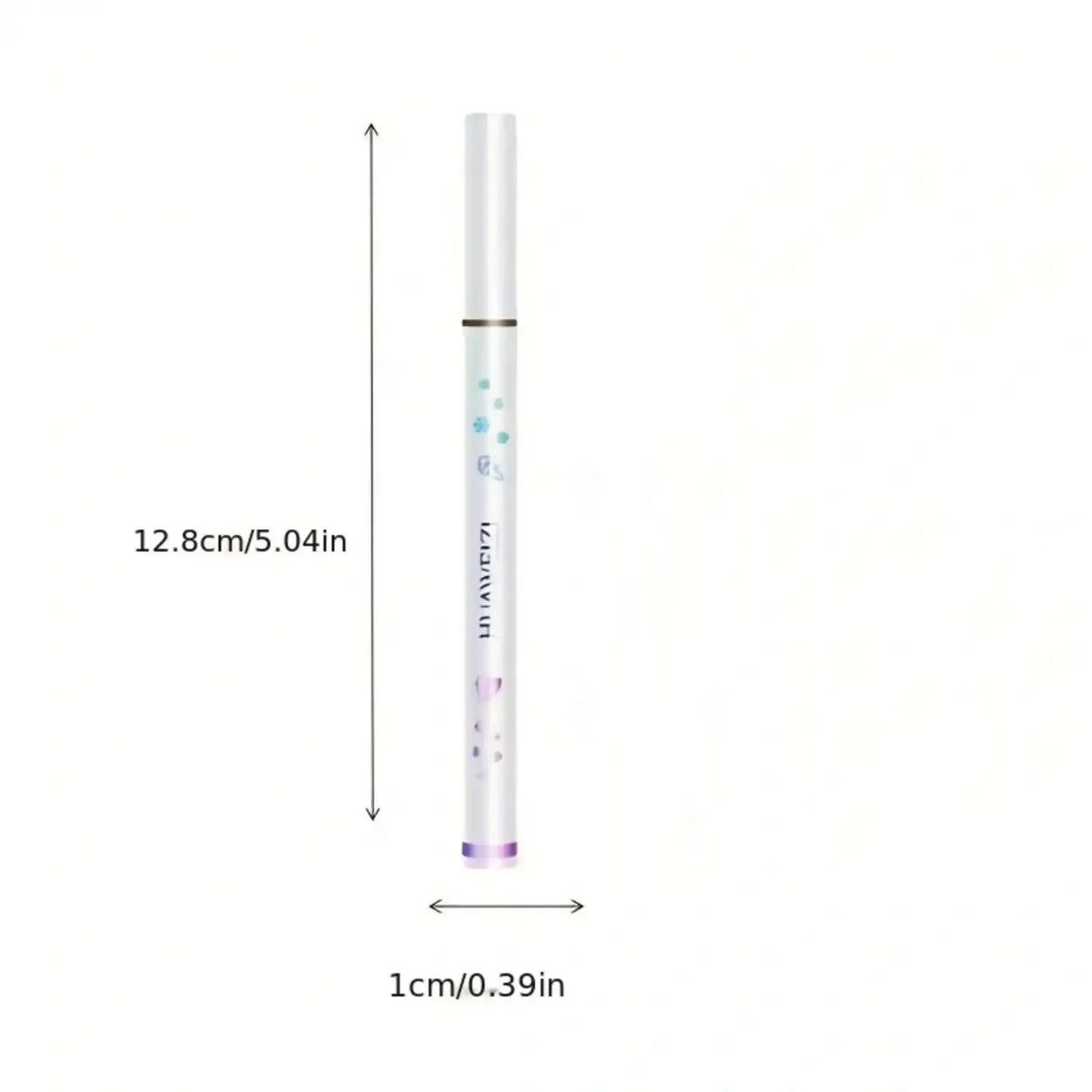 Ultra-Thin White Waterproof Eyeliner Pen – Smooth Matte Finish